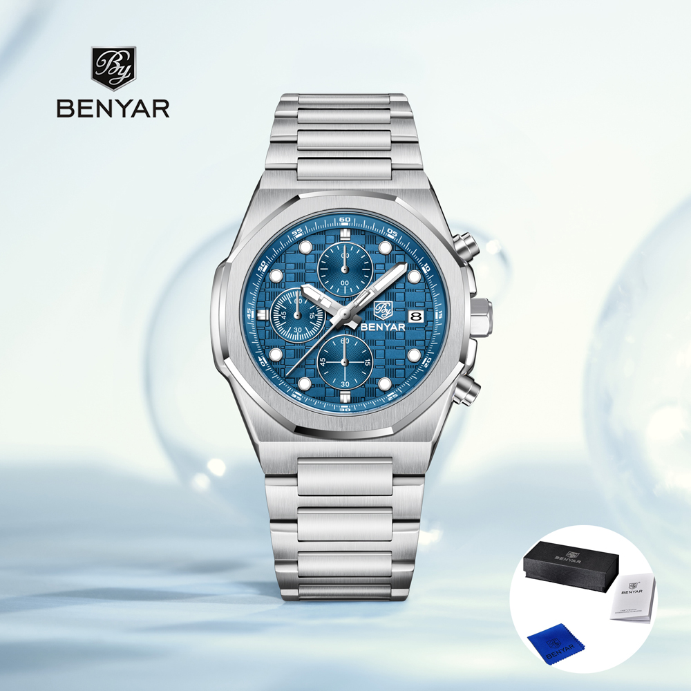 Jewelry Style Watches - 2025 Yeni BENYAR Erkek Saatleri Lüks