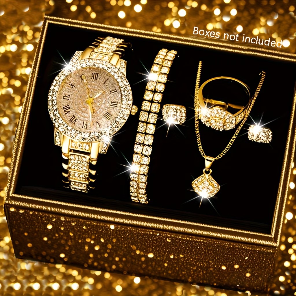 Jewelry Style Watches - 6 Parçalı, Yeni Tarz, Şık ve