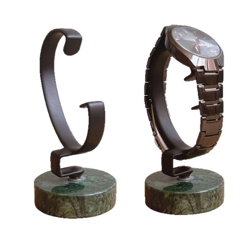 Jewelry And Watches Inc - Saat Teşhir Standı Mermer Tabanlı Metal