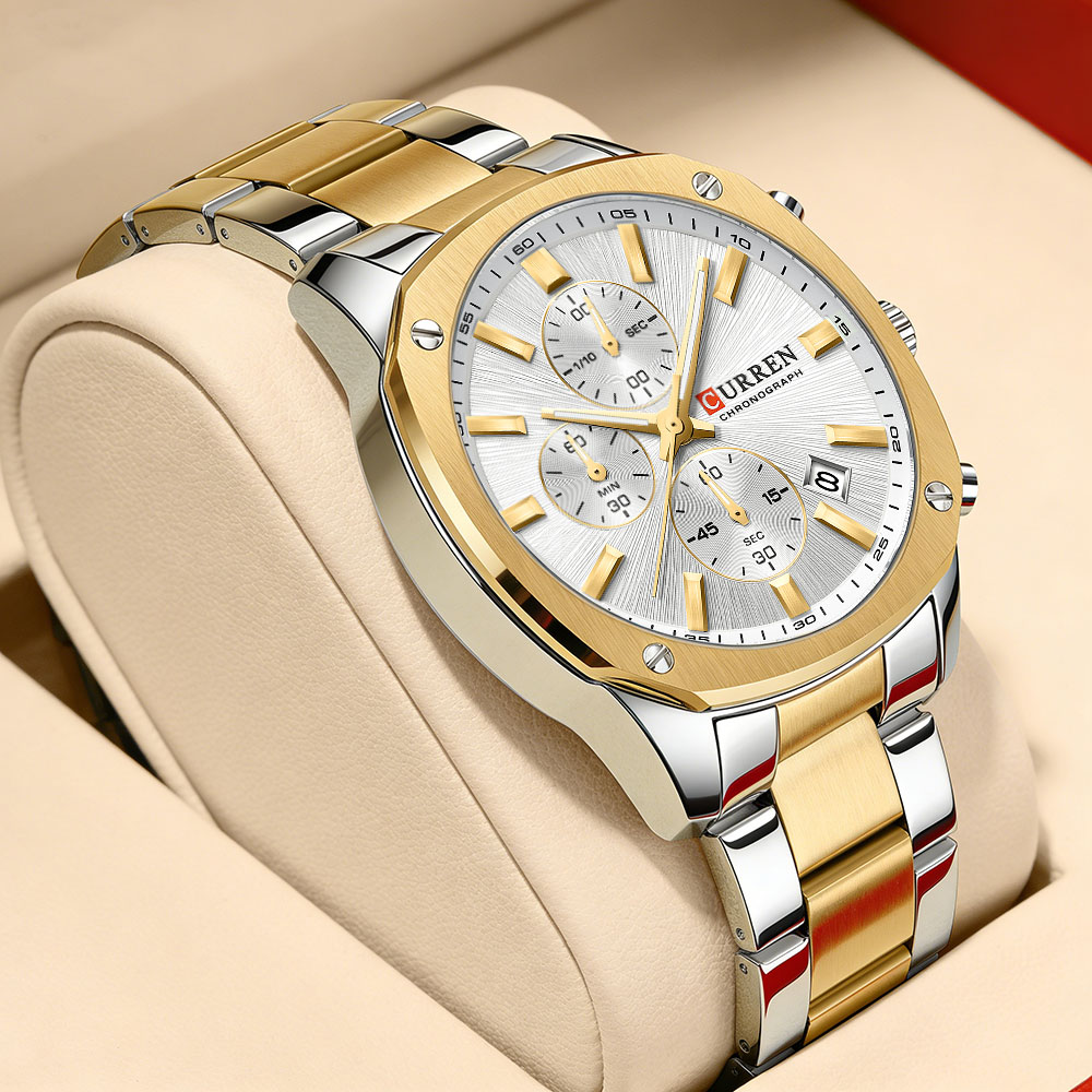 Jewellery Watches - CURREN Modern Erkek 42mm Spor Saati
