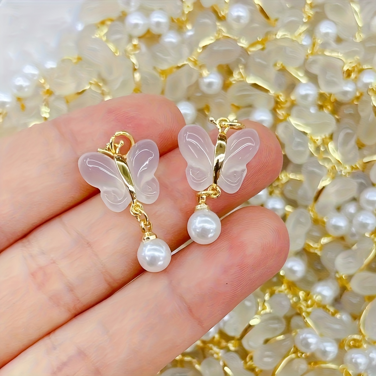 1 Adet Retro Kelebek Cam Kolye - Butterfly Pendant Necklace incelemesi ve fiyatı