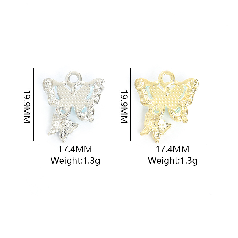 100 adet/grup akrilik kelebek  - Butterfly Pendant Necklace incelemesi ve fiyatı