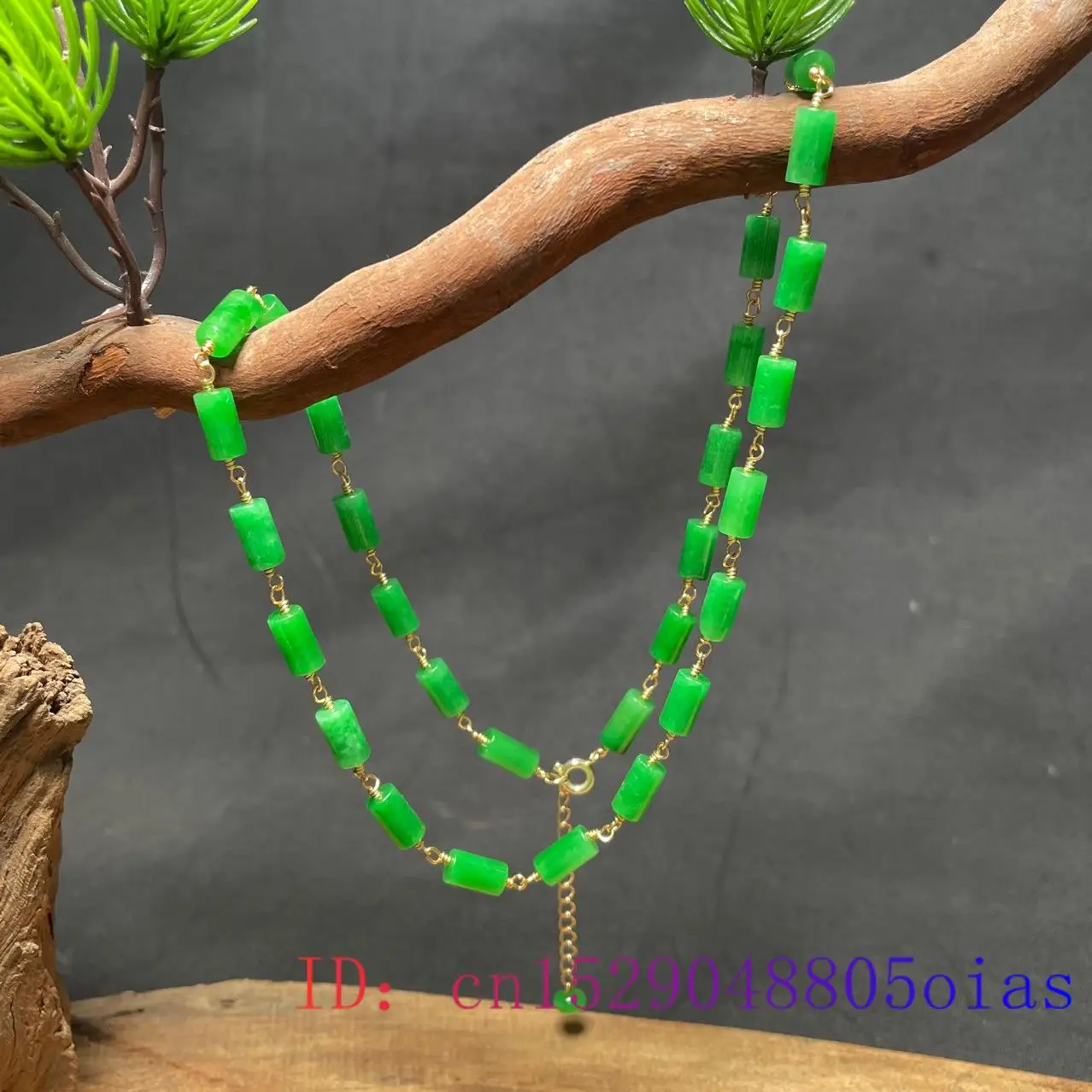 Yeşil Yeşim Boncuklu Kolye Vin - Jewelry & Watches Ltd incelemesi ve fiyatı