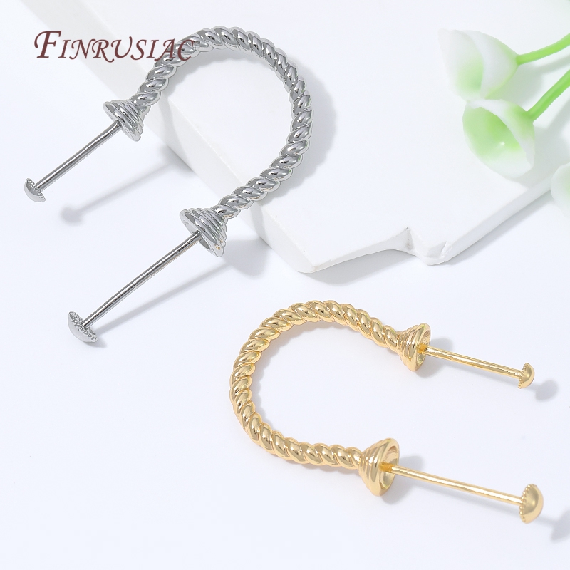 1-3 Adet 18K Altın Kaplama Bük - Hoop Earrings incelemesi ve fiyatı