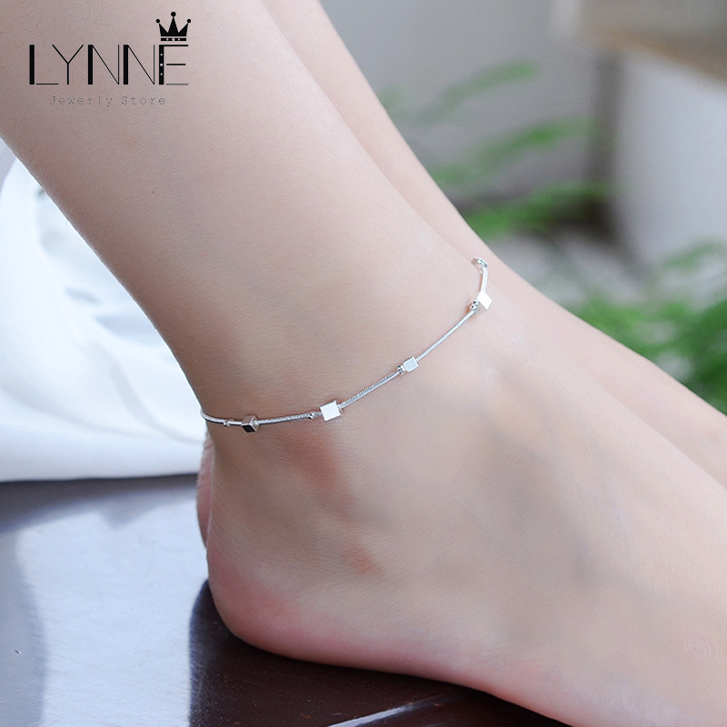 Sıcak satış plaj halhal 925 ay - Anklet Foot Chain incelemesi ve fiyatı