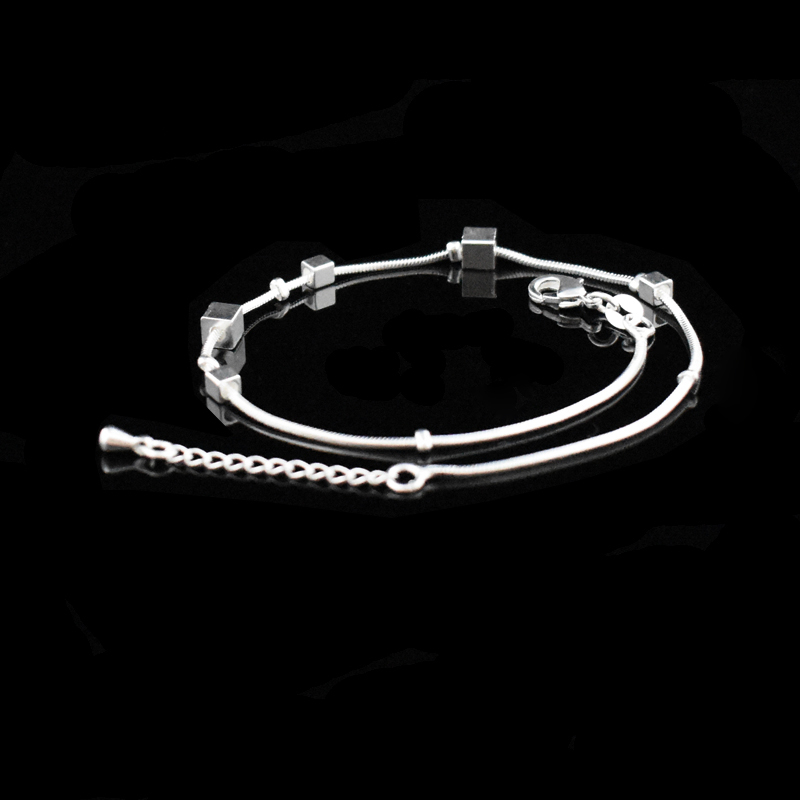 Sıcak satış plaj halhal 925 ay - Anklet Foot Chain incelemesi ve fiyatı