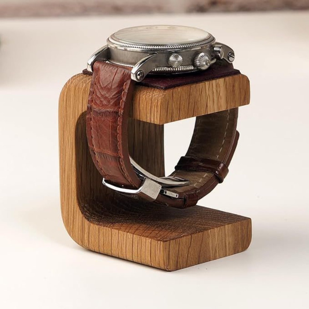 Yeni masif ahşap saat tutucu e - Jewelry Stand Watches incelemesi ve fiyatı