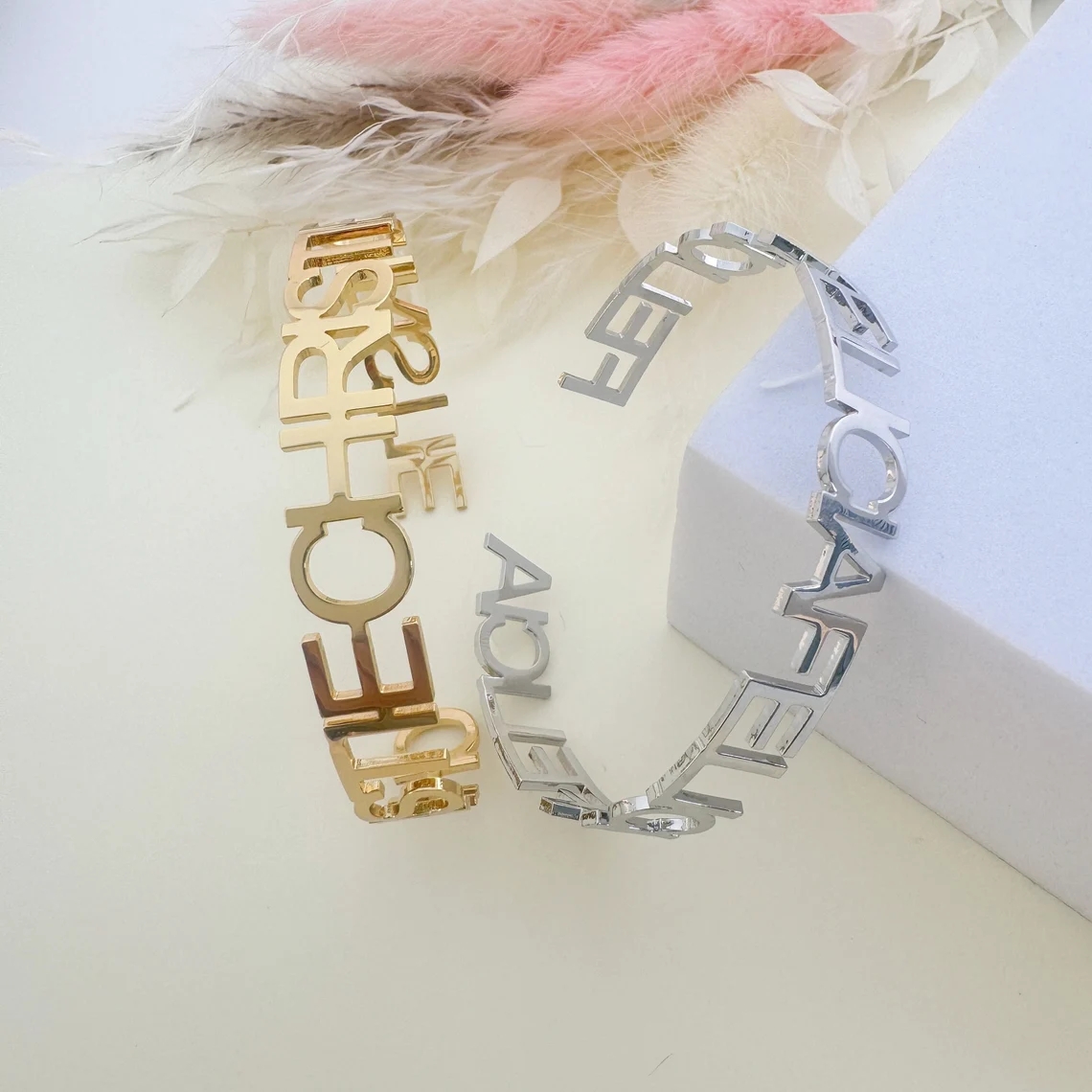 Kişiselleştirilmiş Özel çocuk  - Cuff Bangle Bracelet incelemesi ve fiyatı