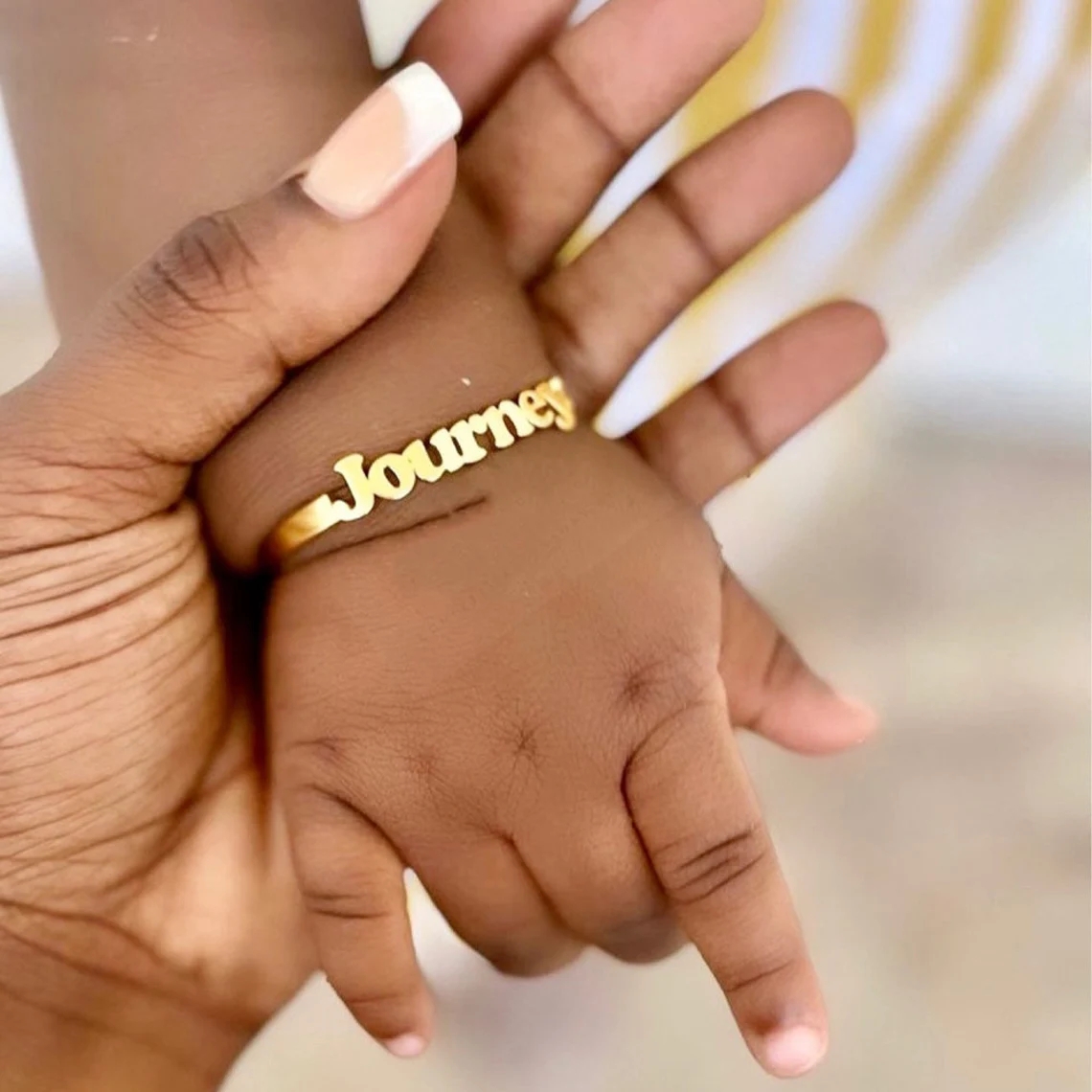 Kişiselleştirilmiş Özel çocuk  - Cuff Bangle Bracelet incelemesi ve fiyatı