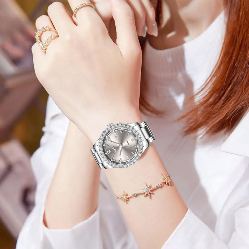 LIGE Kuvars Kol Saati 2026 Lük - Jewelry Style Watches incelemesi ve fiyatı