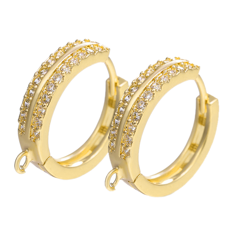 Juya 2 4 adet/grup DIY 18 K Al - Hoop Earrings incelemesi ve fiyatı