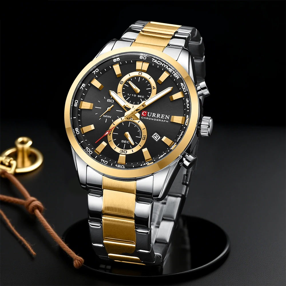 CURREN Casual Kuvars Chrono Sp - Jewellery Watches incelemesi ve fiyatı