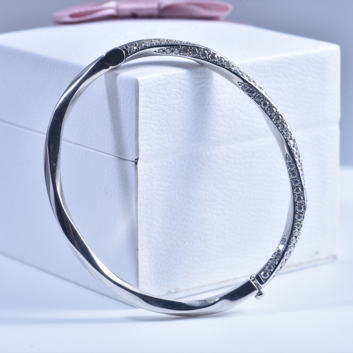 Kadınlar için s925 Ayar Gümüş  - Cuff Bangle Bracelet incelemesi ve fiyatı