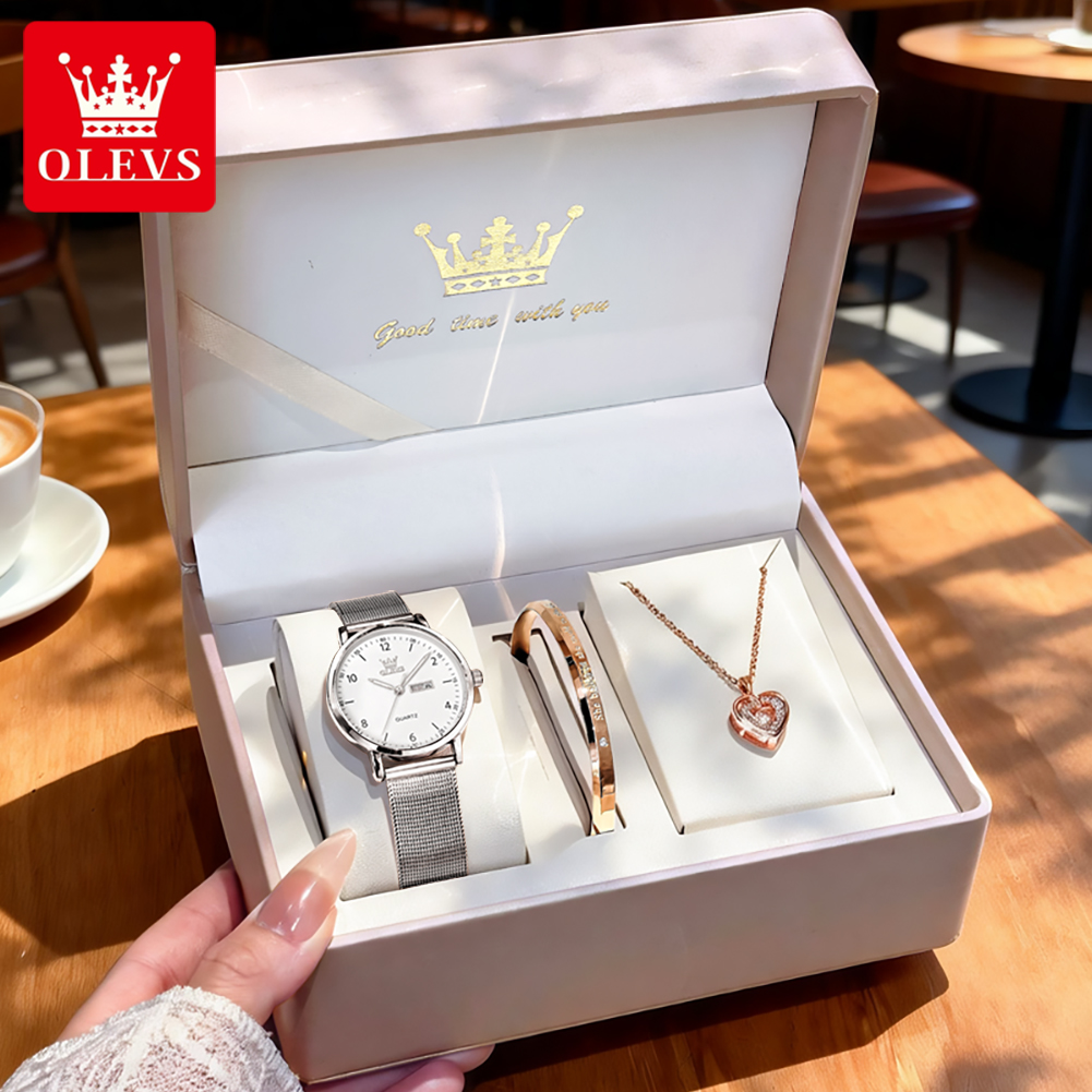 OLEVS 2996 Kadın Saatler Oriji - Watch Display Box incelemesi ve fiyatı