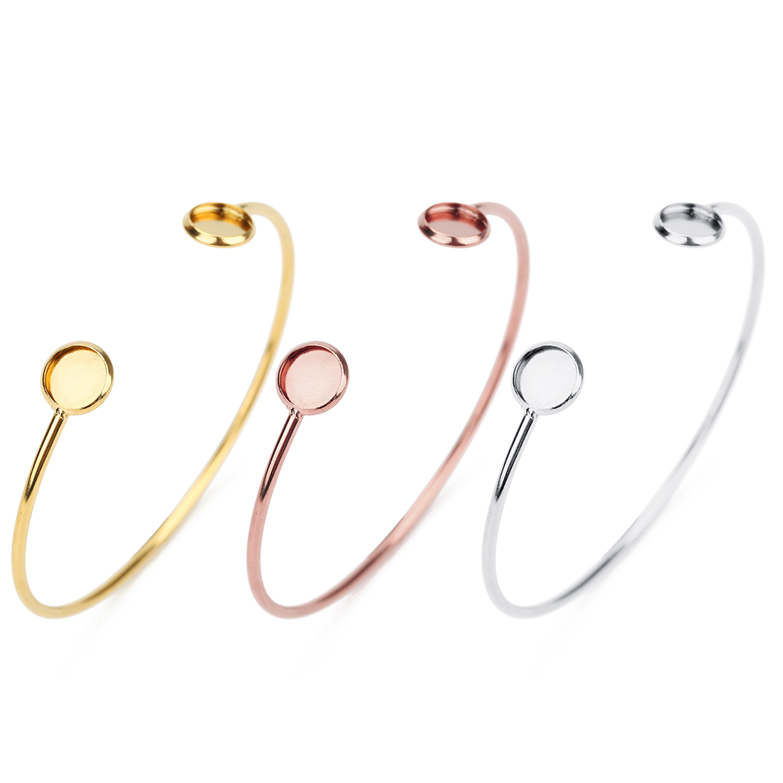 16,6 cm Paslanmaz Çelik Bilezi - Cuff Bangle Bracelet incelemesi ve fiyatı