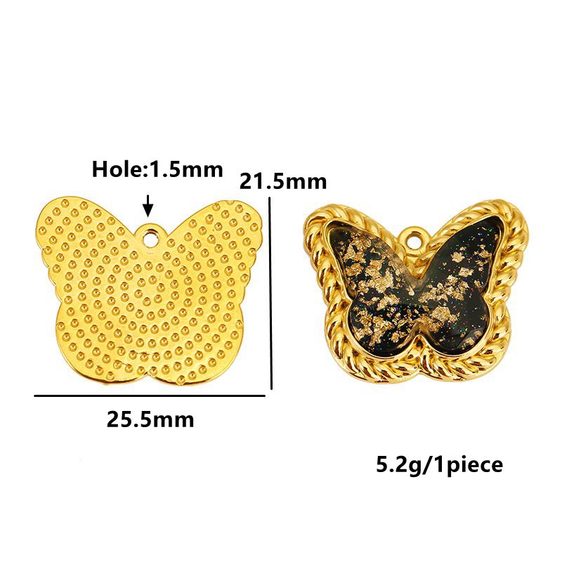 3 adet Paslanmaz Çelik Zirkon  - Butterfly Pendant Necklace incelemesi ve fiyatı