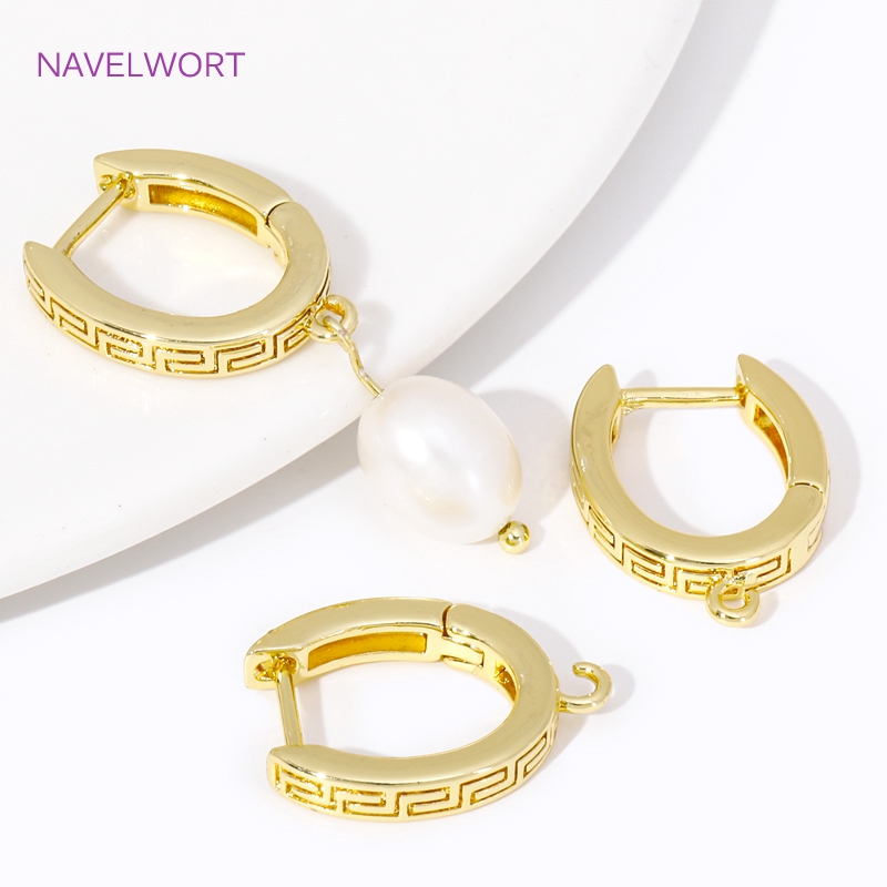 Lüks 18K Altın Kaplama Pirinç  - Hoop Earrings incelemesi ve fiyatı