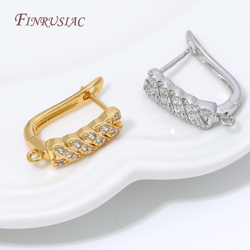 18 Ayar Altın Kaplama Kübik Zi - Hoop Earrings incelemesi ve fiyatı