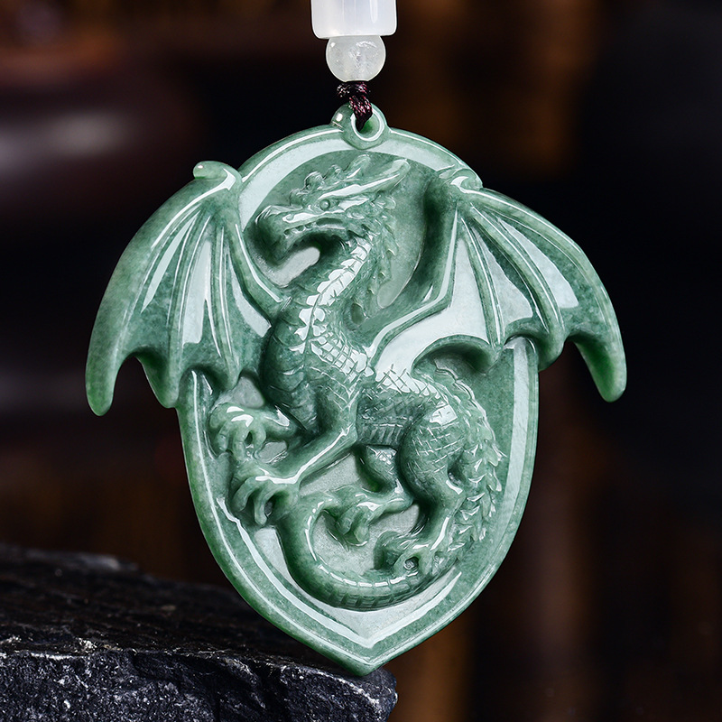 Doğal Birmanya Jadeit Ejderha  - Necklace Pendant incelemesi ve fiyatı
