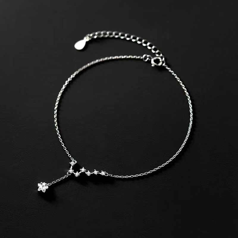 LYNNE 925 ayar gümüş takı yıld - Anklet Foot Chain incelemesi ve fiyatı
