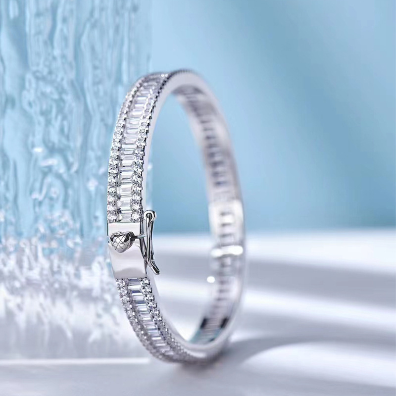 S925 Ayar Gümüş Bilezik Yüksek - Cuff Bangle Bracelet incelemesi ve fiyatı