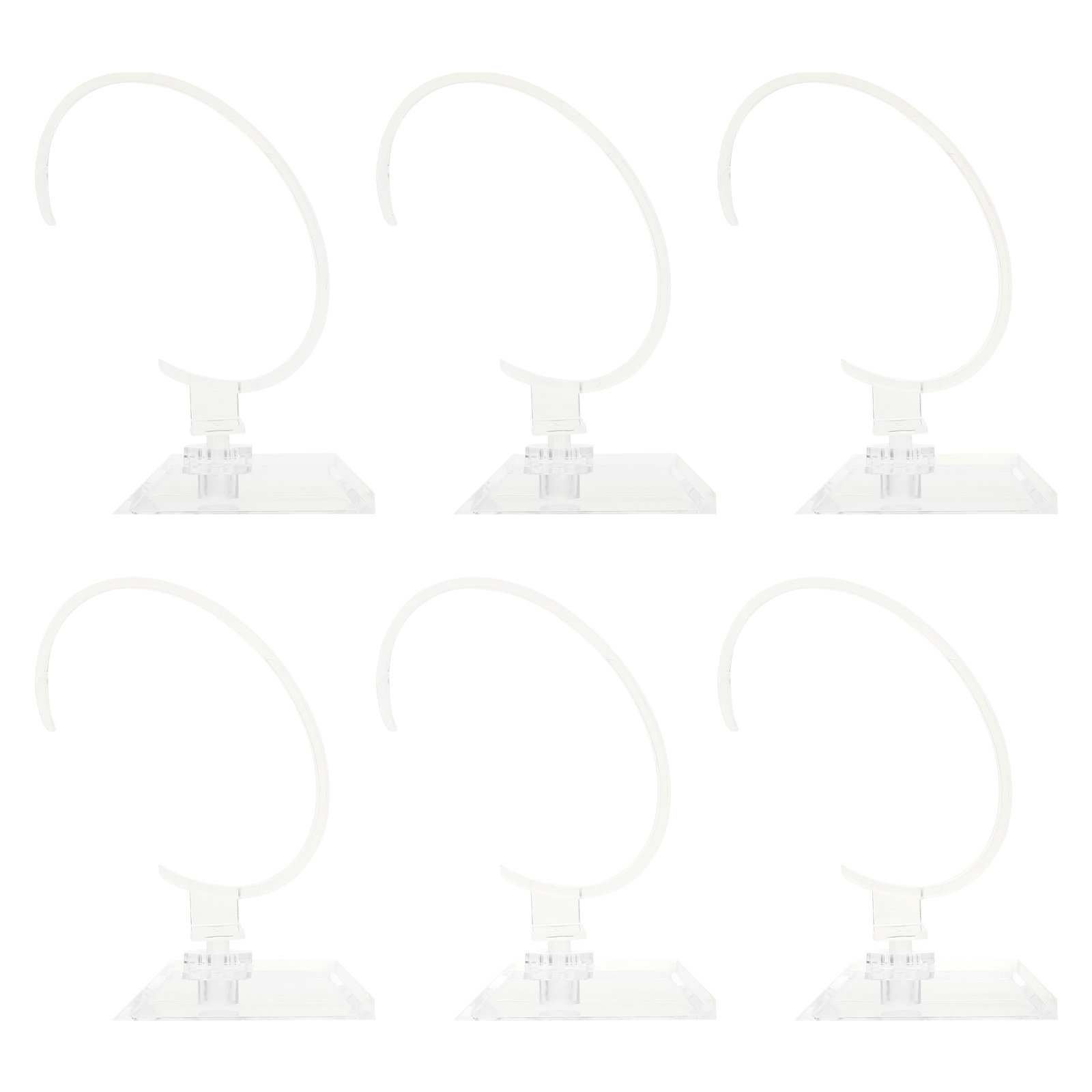 6'lı Paket Şeffaf Takı Standı, - Jewelry Stand Watches incelemesi ve fiyatı