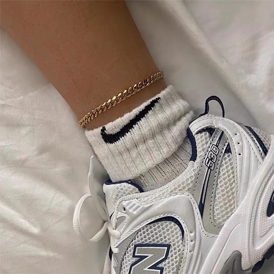 4MM Paslanmaz Çelik Basit Küba - Anklet Foot Chain incelemesi ve fiyatı