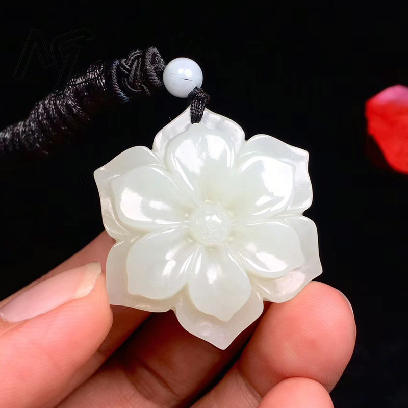 Doğal Çin Beyaz Yeşim Beşgen Ç - Jewelry & Watches Ltd incelemesi ve fiyatı